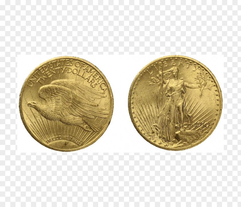 Coin Gold United States Twenty-dollar Bill Dollar Saint-Gaudens Double Eagle PNG