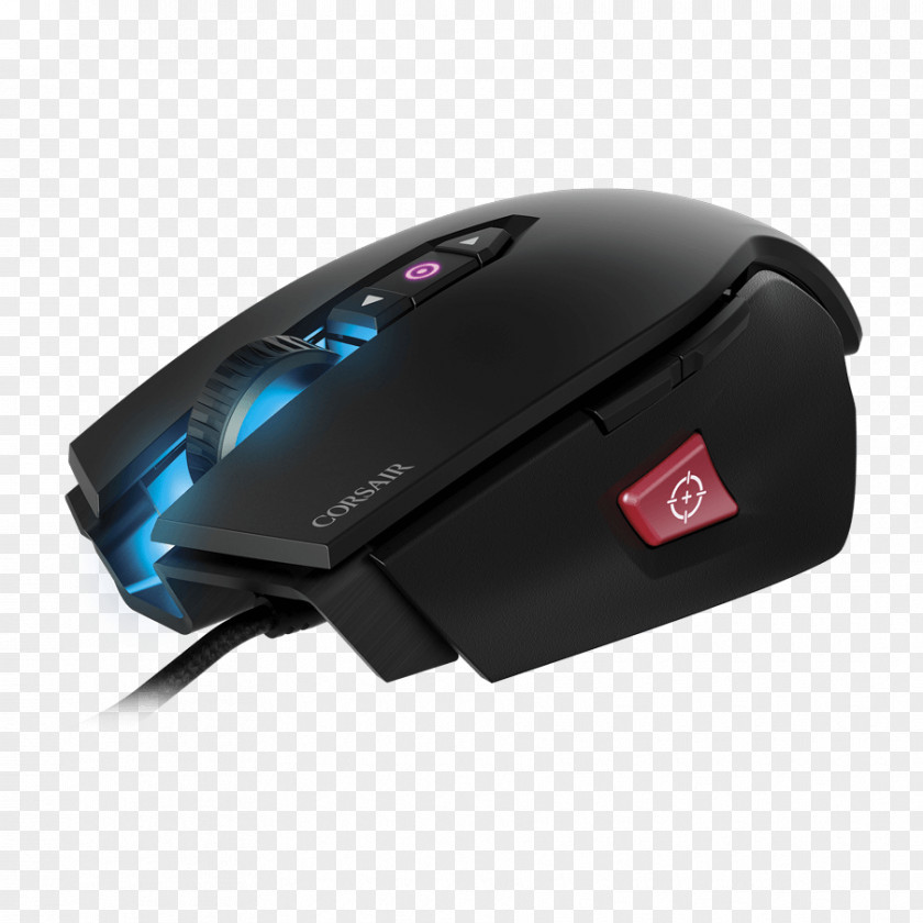 Computer Mouse Keyboard Corsair Gaming M65 Pro RGB Color Model Keypad PNG