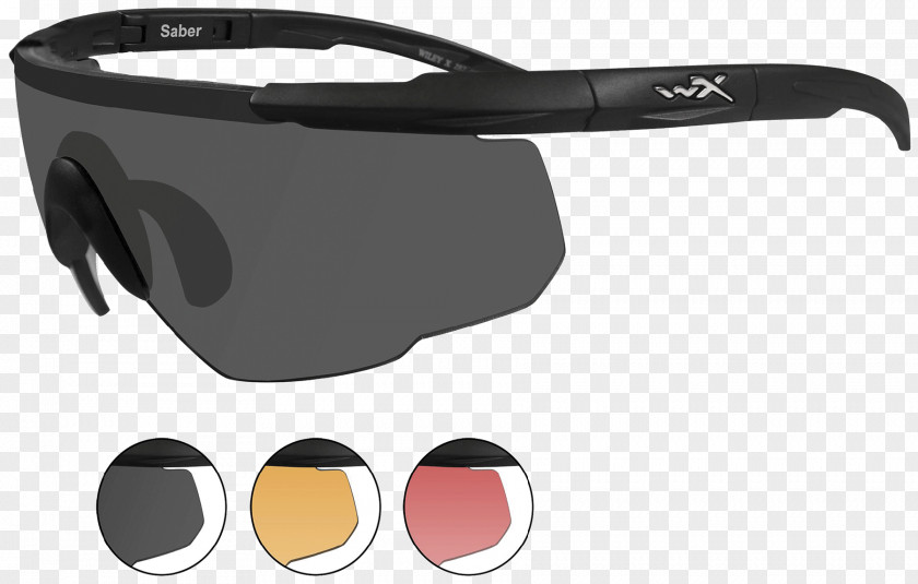Glasses Wiley X, Inc. X Saber Advanced Goggles WX Valor PNG