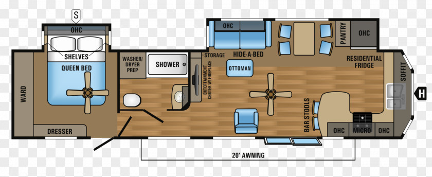 Jay Park Campervans Floor Plan Winnebago Industries Caravan Model PNG