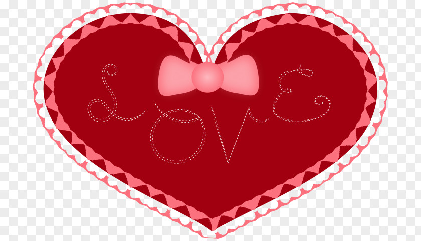 Lace Heart Valentine's Day Desktop Wallpaper Clip Art PNG