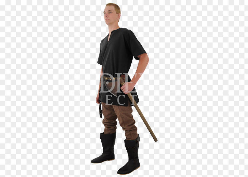 T-shirt Middle Ages Costume Tunic English Medieval Clothing PNG