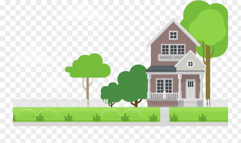 House Selling Property Residential Area Energy Cartoon PNG