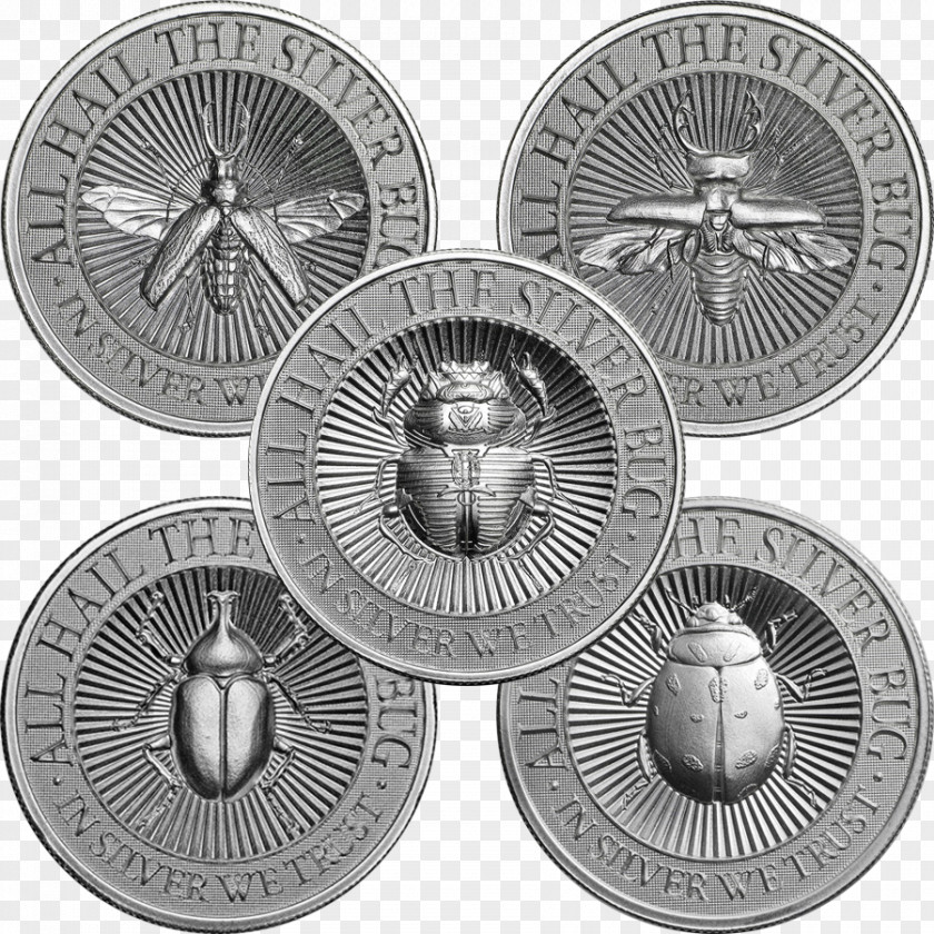 Special Offer Gold Silver Coin Beetle Fineness Bullion PNG