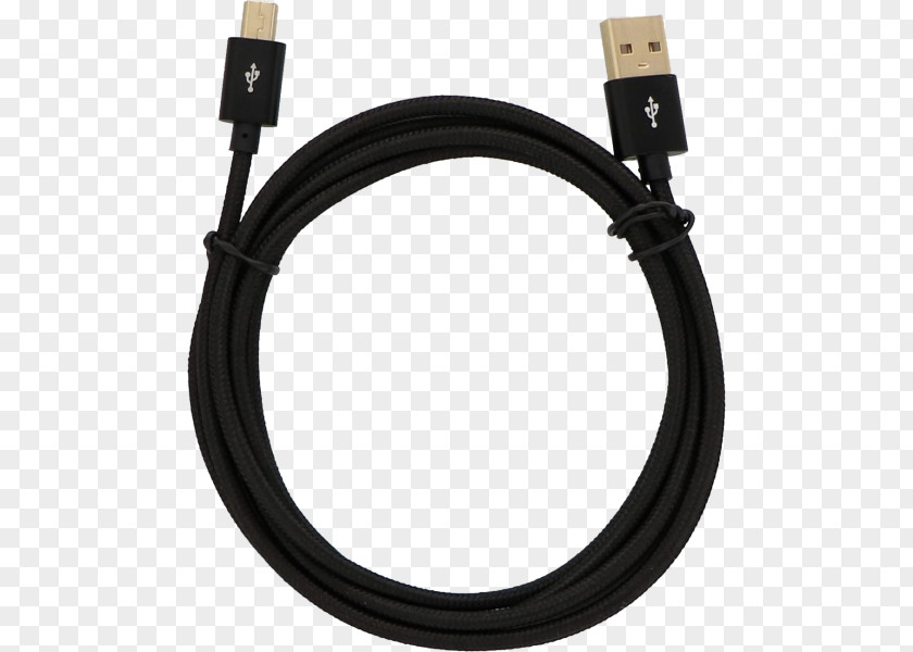 Braided Cable Mini-USB Serial Electrical AC Adapter PNG
