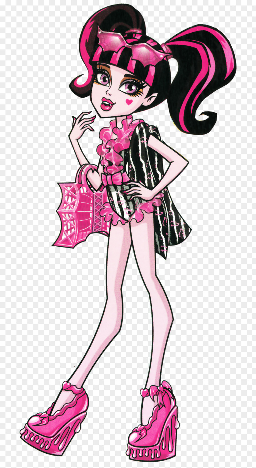 Doll Draculaura Monster High: Ghouls Rule Frankie Stein PNG