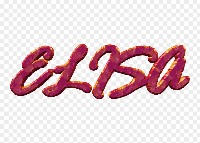 Elisa Logo Person Brand PhotoScape Font PNG