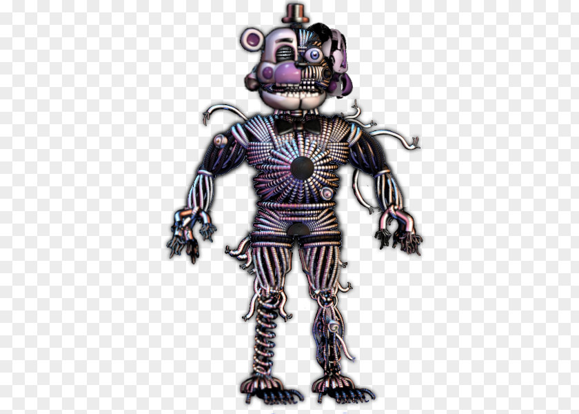 Five Nights At Freddy's: Sister Location Jump Scare Endoskeleton Digital Art PNG