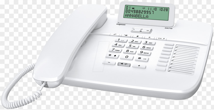 Gigaset DA710 Home & Business Phones Telephone Communications DA210 PNG