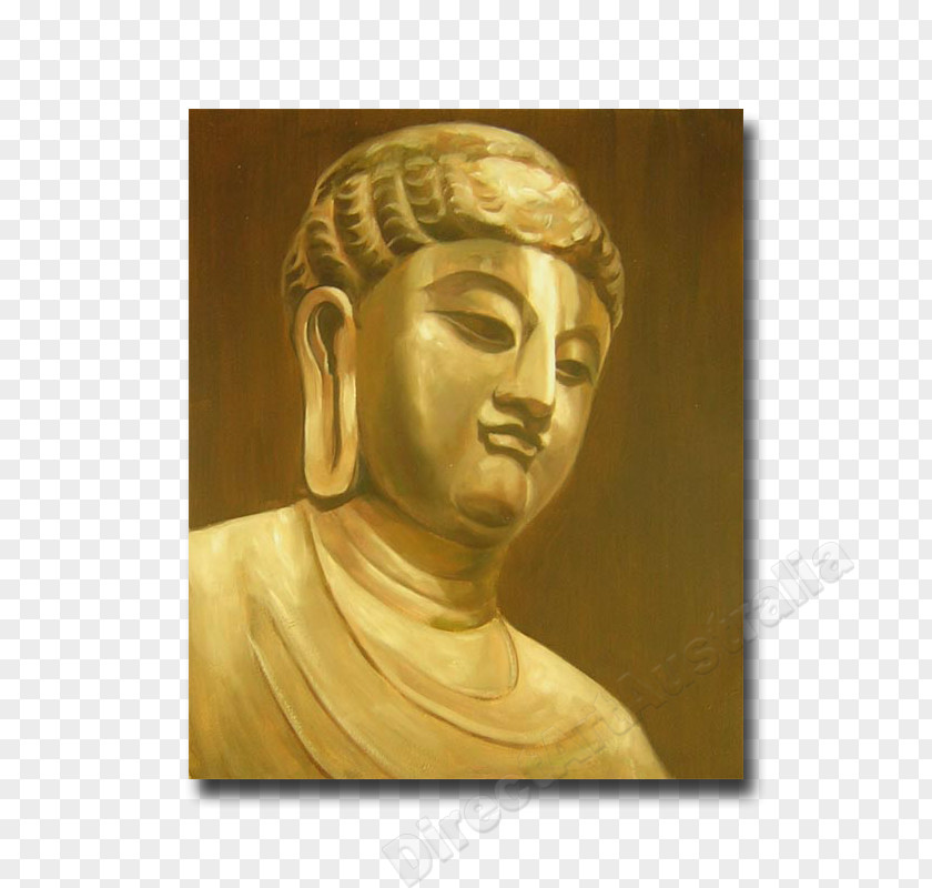 Golden Buddha Bronze Classical Sculpture Ancient Greece History PNG