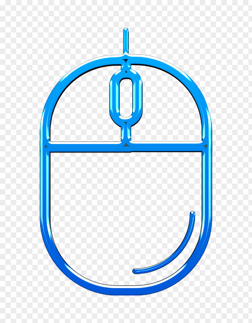 Computer Mouse Icon Line PNG