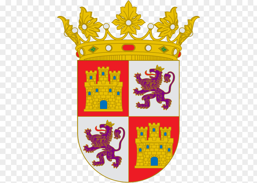 Crests Castile And León Kingdom Of Crown Seville Coat Arms PNG