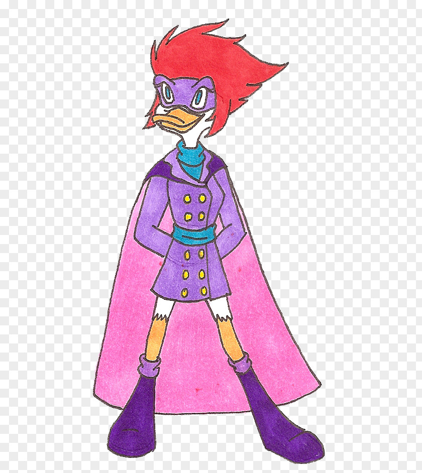 Darkwing Duck Homo Sapiens Costume Design Legendary Creature Outerwear PNG