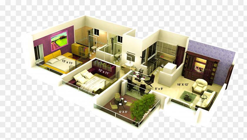 Floor House Plan Square Foot Interior Design Services PNG