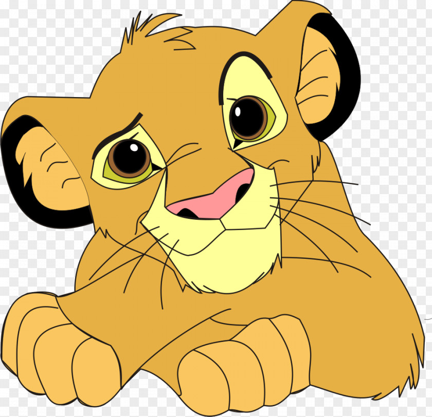Lion King Simba Clip Art PNG