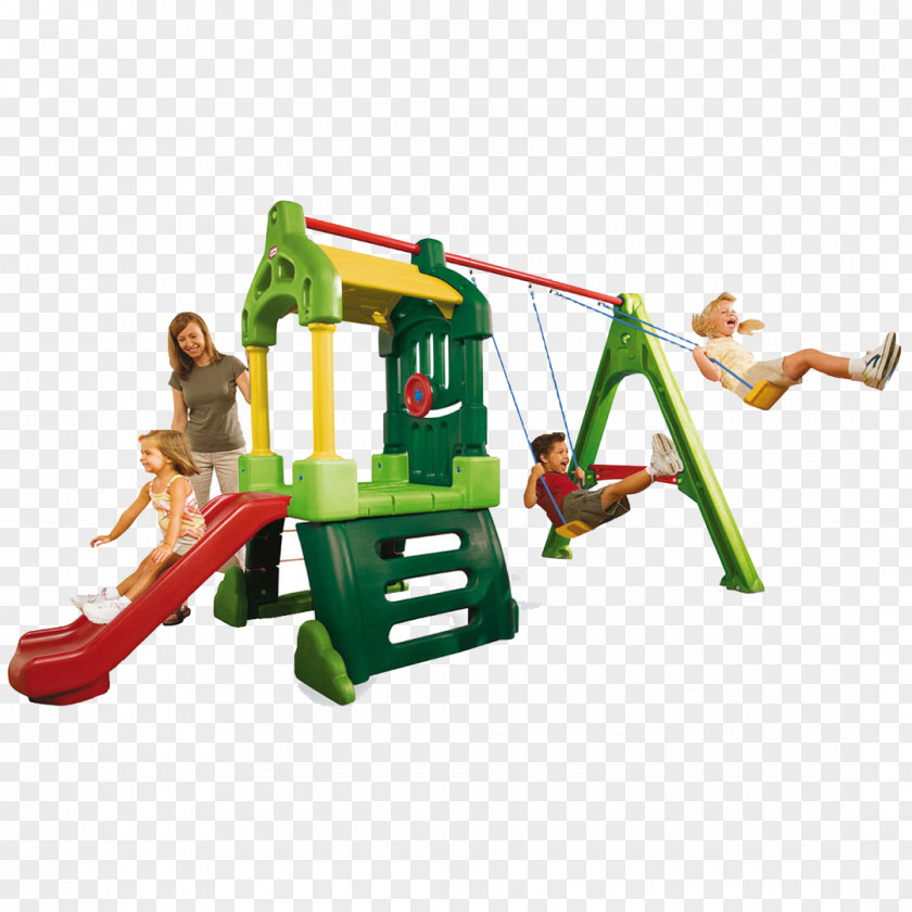 Toy Little Tykes Clubhouse Swing Set Tikes Playground Slide PNG