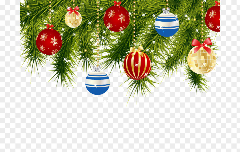 Vector Christmas Ball Card Greeting Decoration PNG