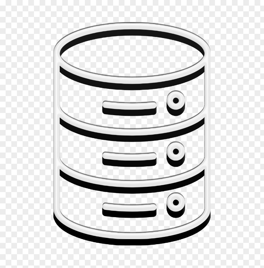 Website Server And Hosting Icon Data Database PNG