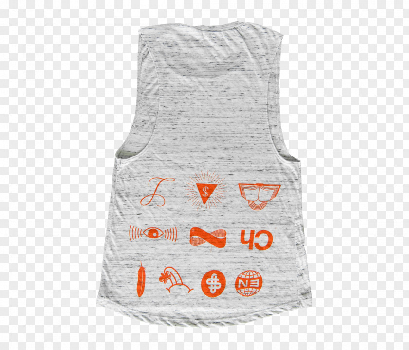 White Tank Top Sleeve PNG