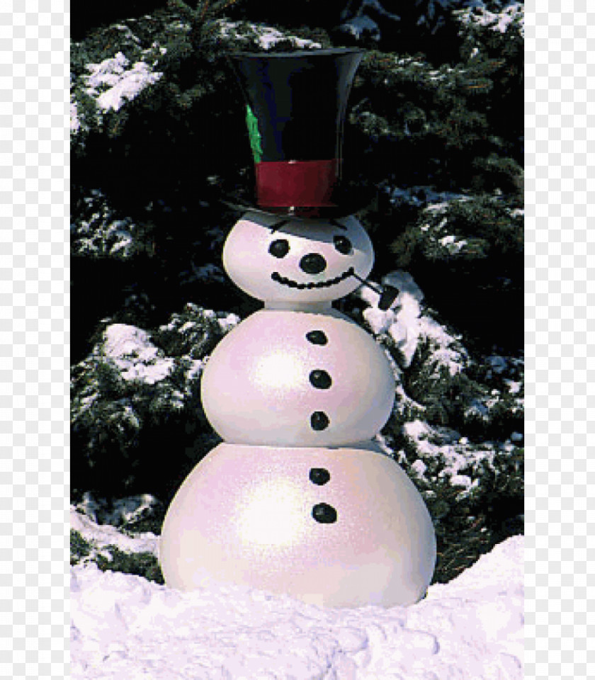 Beautifully Garland Snowman Christmas Decoration Fiberglass Winter PNG