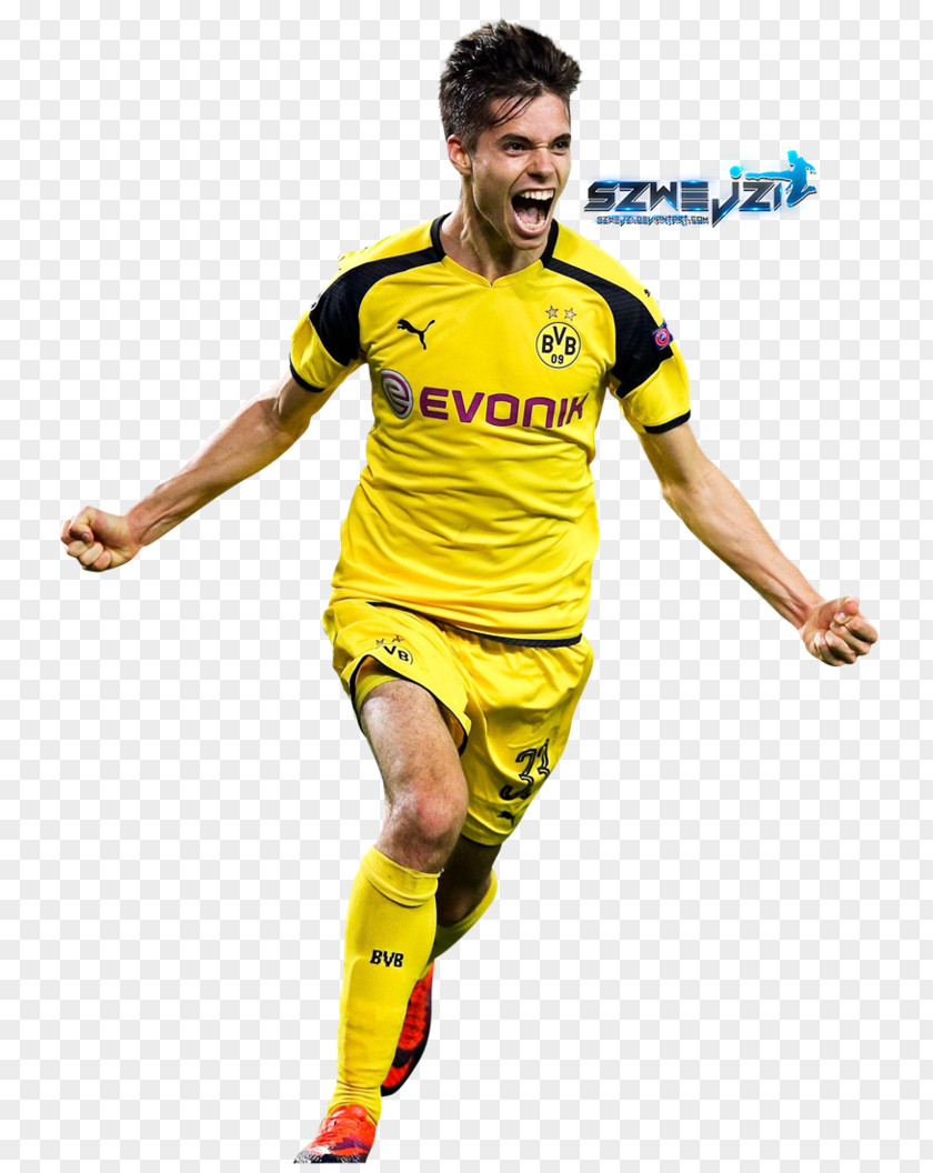 Bvb Graphic Julian Weigl Football Player Jersey PNG