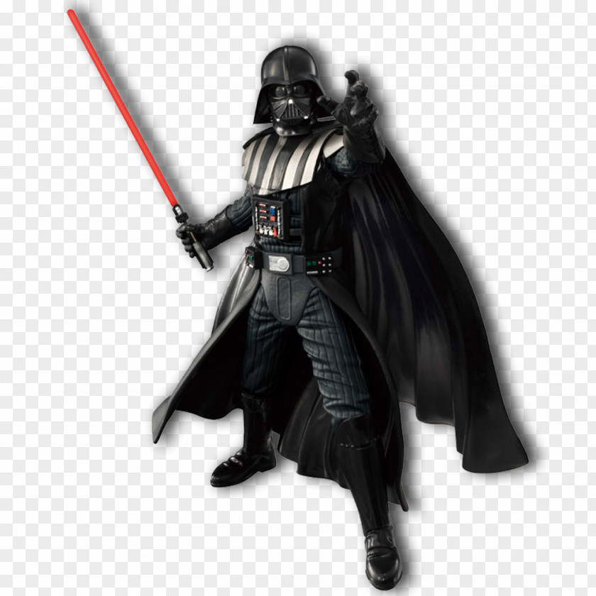 Darth Vader Monochrome Anakin Skywalker Figurine Star Wars Model Figure Finn PNG