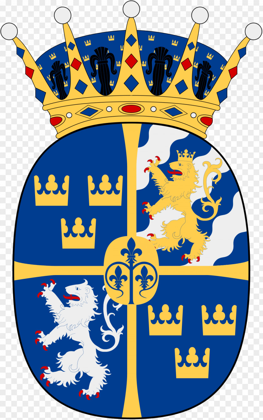 Princess Coat Of Arms Sweden Crest Hertiginna PNG
