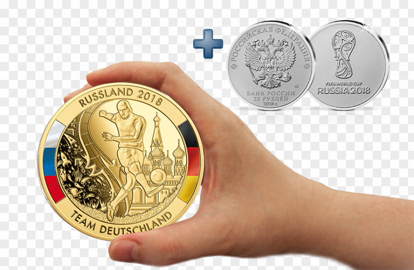 Russia 2018 World Cup Germany National Football Team Coin PNG