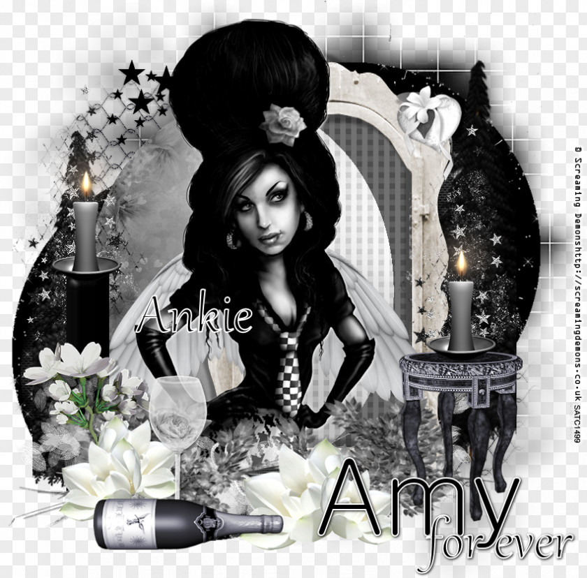 Amy Winehouse Poster Black Hair Album Cover Illustration Human Behavior PNG