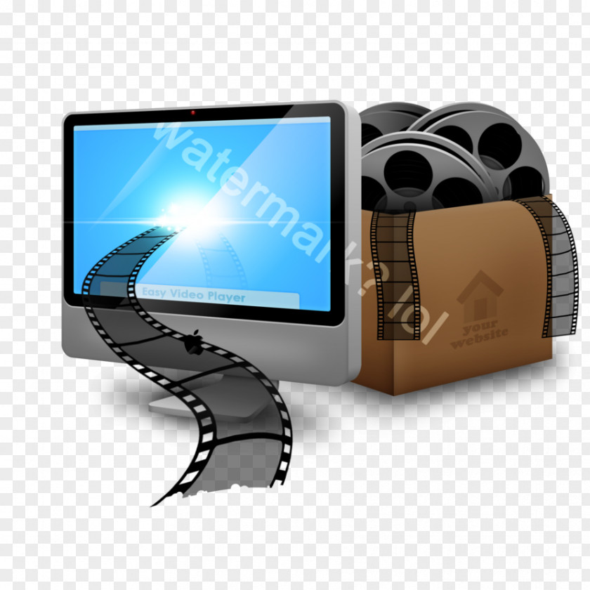 Design Video Player Logo Editing Software PNG