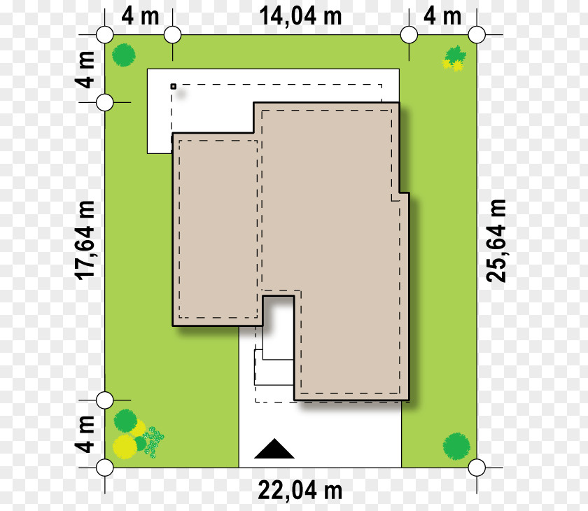 House Plan Building Roof PNG