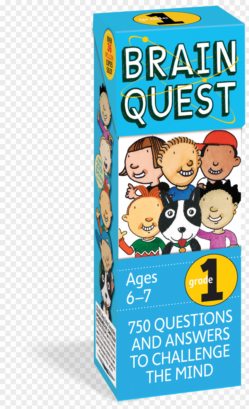 3rd Grade Writing Notebook Covers Brain Quest 1, Revised 4th Edition: 750 Questions And Answers To Challenge The Mind Quest: Kindergarten First 1 Workbook PNG