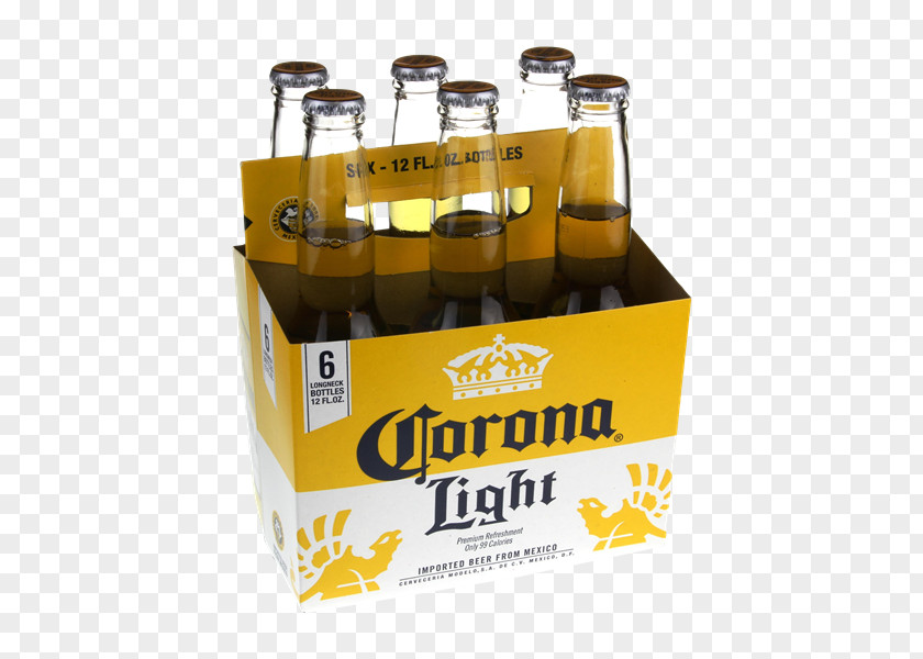 Beer Pack Bottle Corona Zima Grupo Modelo PNG