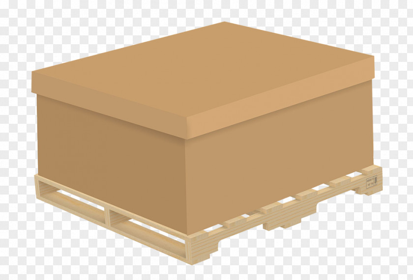 Box Pallet Cardboard Crate Packaging And Labeling PNG