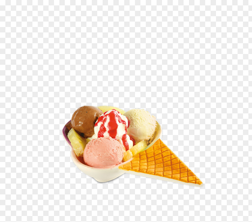 Cafe Carte Menu Gelato Neapolitan Ice Cream Sorbet Sundae PNG