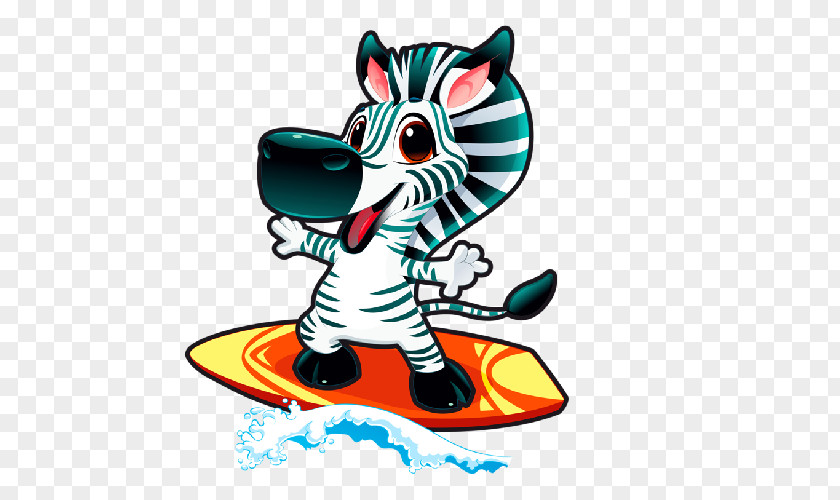 Cartoon Zebra Clip Art PNG