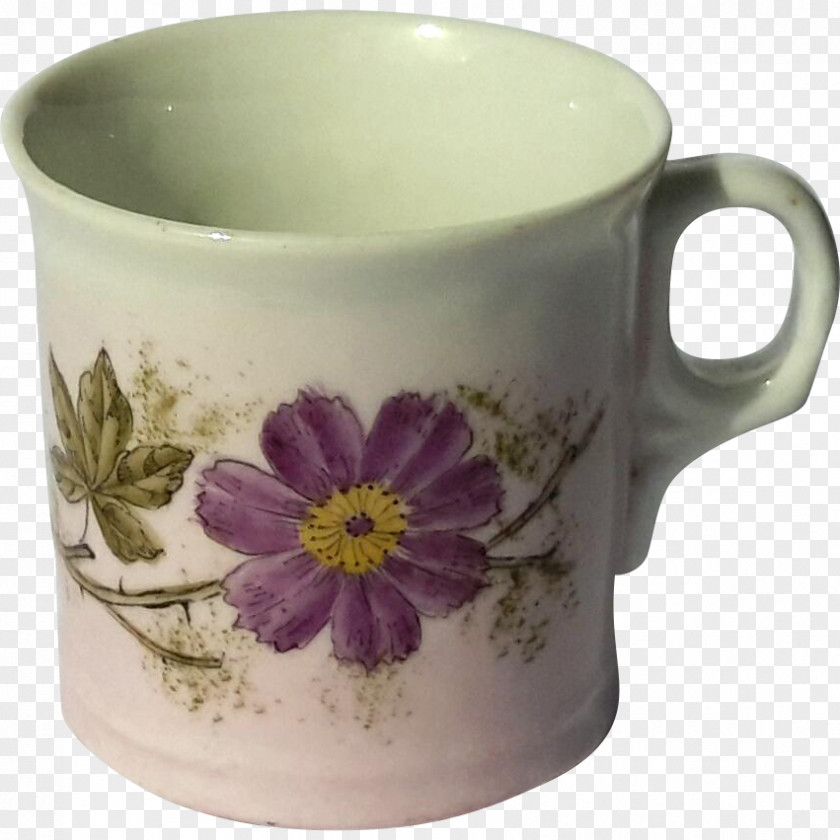 Hand-painted Baby Coffee Cup Ceramic Saucer Mug Pottery PNG