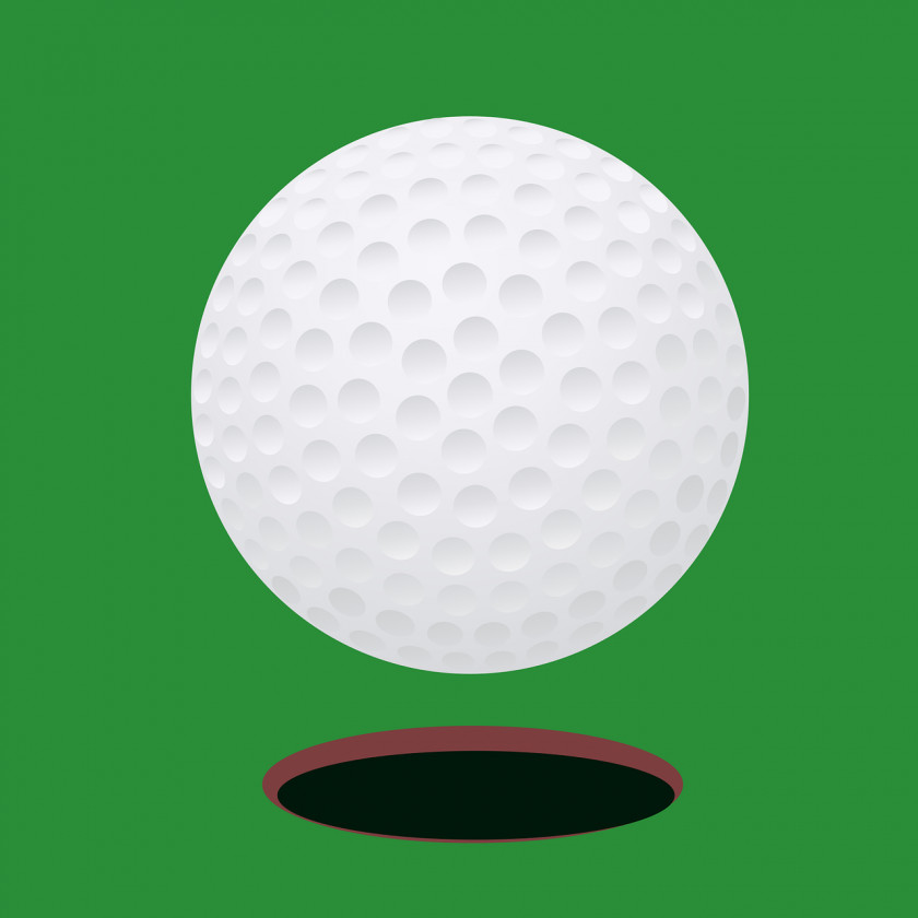Hole Golf Balls Equipment Sporting Goods Sphere PNG