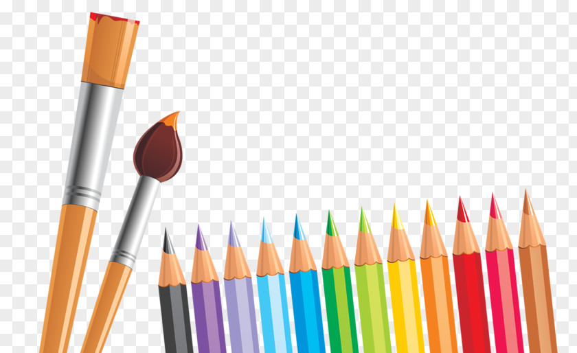 Pencil Colored Drawing Clip Art PNG