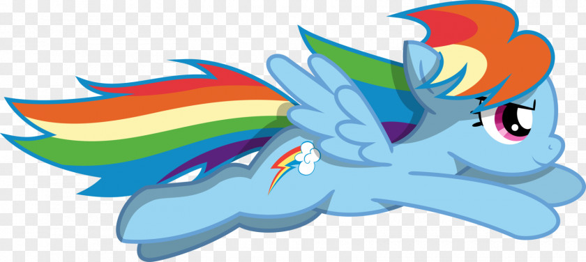 Rainbow Cloud Dash Pony Drawing Flight PNG