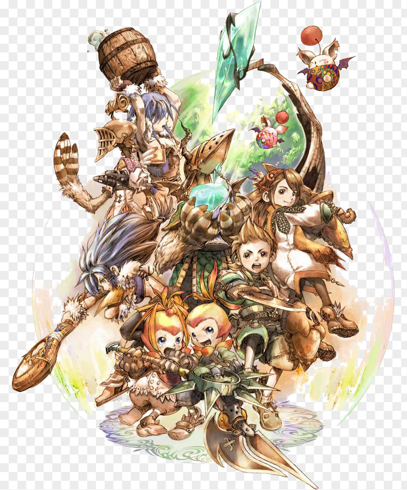 Yuke's Final Fantasy Crystal Chronicles: Echoes Of Time The Bearers Chronicles Tactics PNG