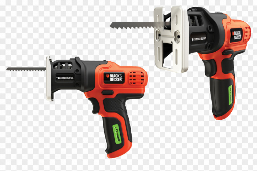 Chainsaw Vector Material Black & Decker Lithium-ion Battery Jigsaw Cordless PNG