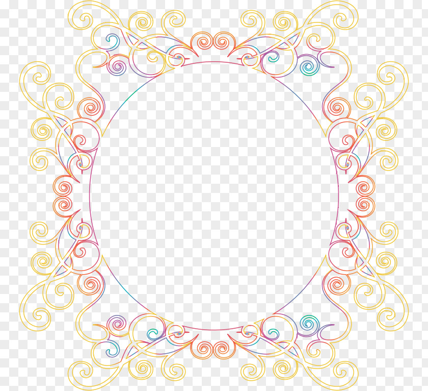 Gold Border Frame Picture Frames Desktop Wallpaper Clip Art PNG