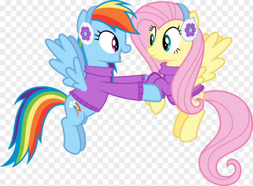 Hillside Vector Pony Rainbow Dash Fluttershy Pinkie Pie DeviantArt PNG