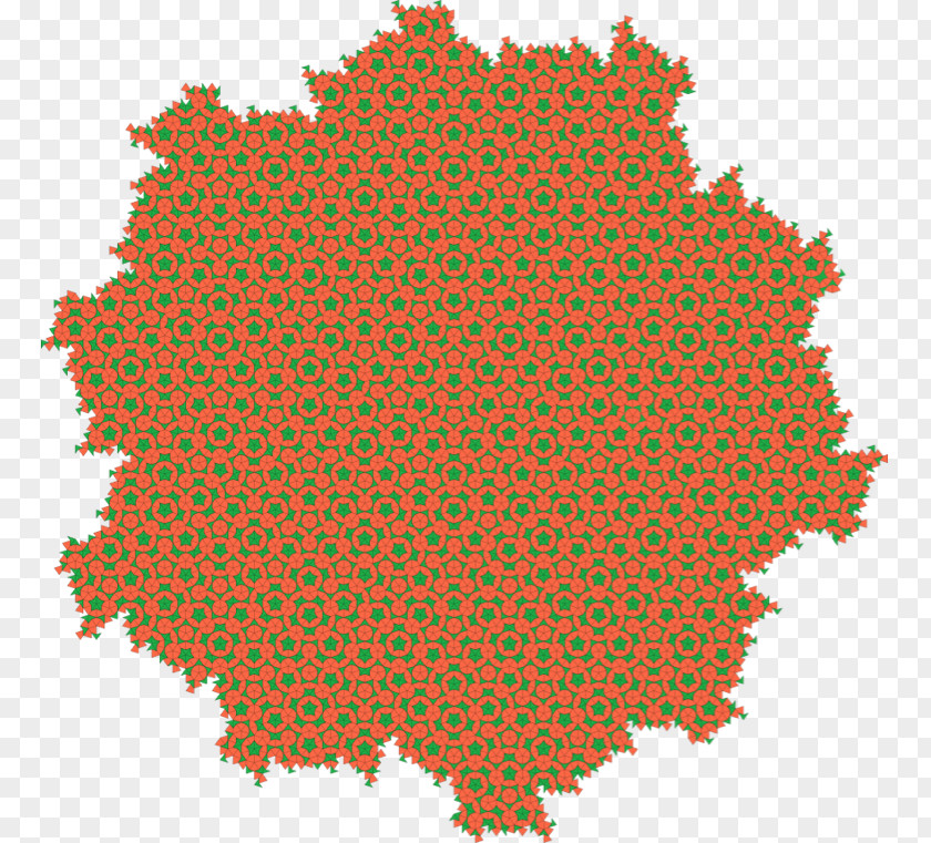 Mathematics Penrose Tiling Tessellation Kite Aperiodic PNG