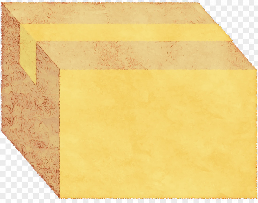 Plywood Angle Yellow Square Meter PNG