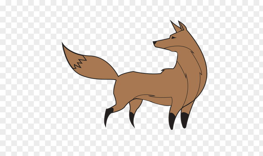 Silhouette Red Fox Clip Art Vector Graphics Royalty-free PNG