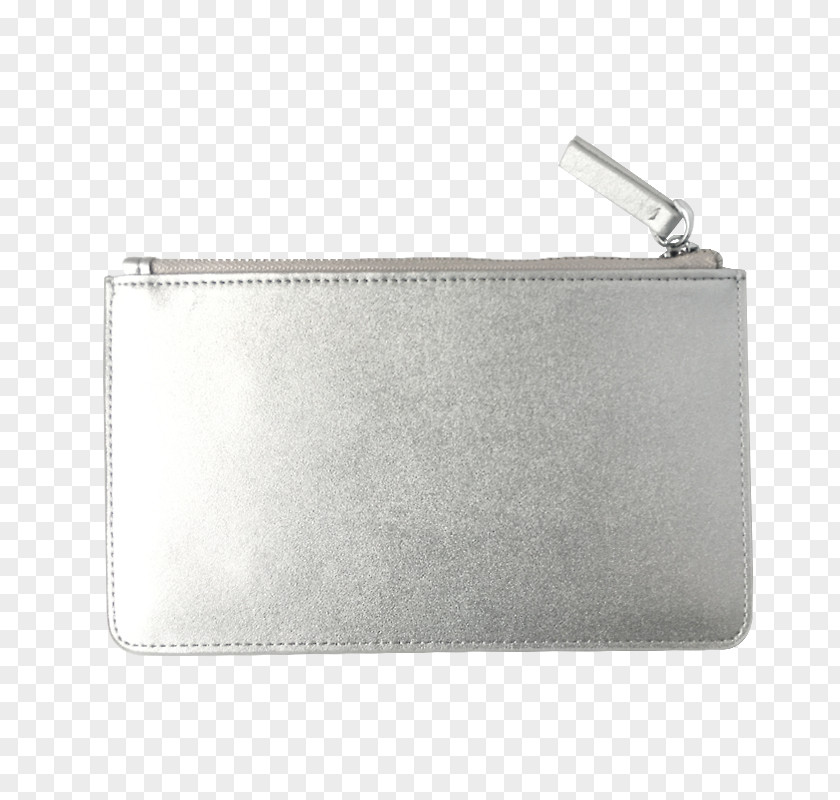 Silver Coin Purse Leather PNG