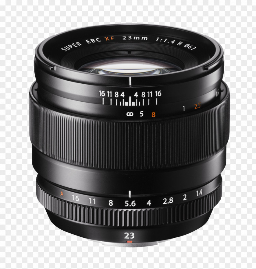 Camera Lens Fujinon XF 23mm F1.4 R Fujifilm X-T1 X-mount PNG