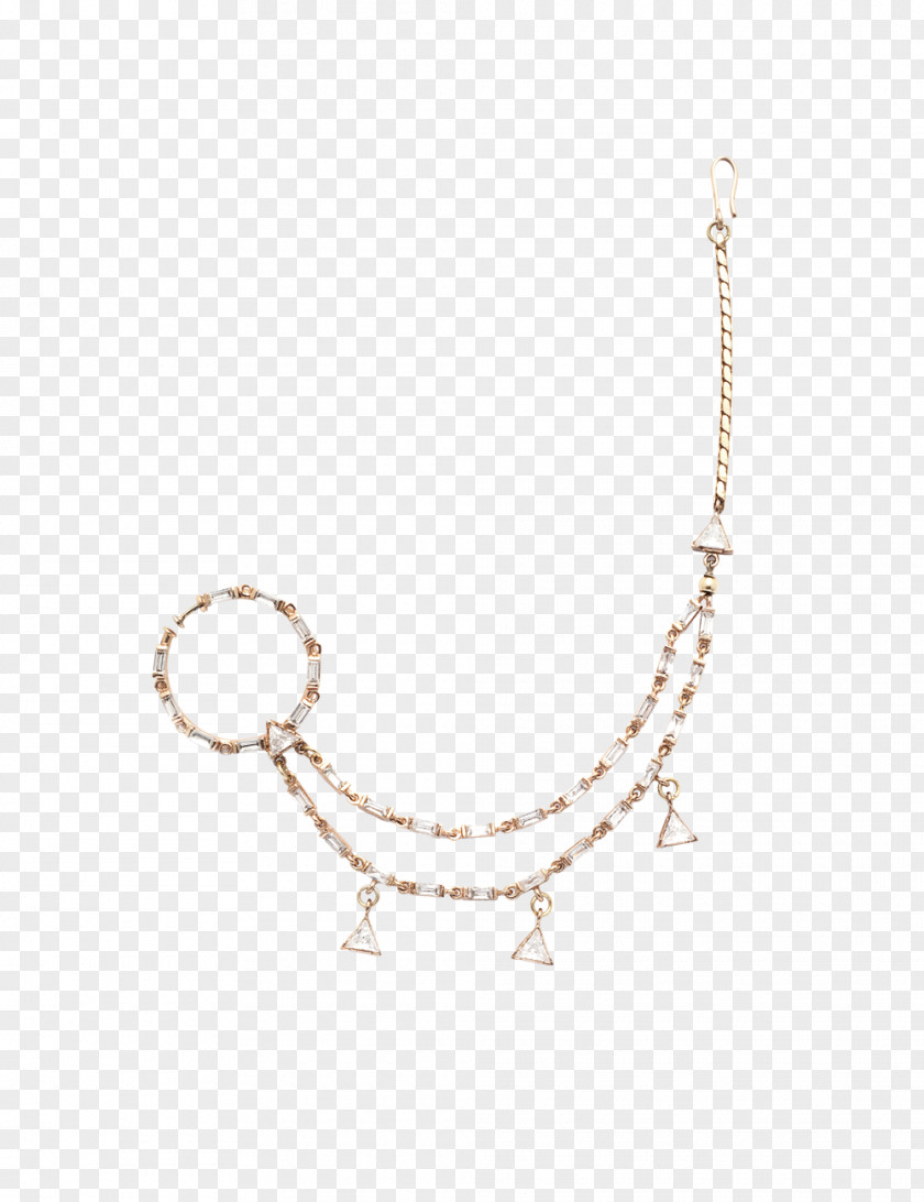 Chain Jewellery Nose Piercing Gold PNG